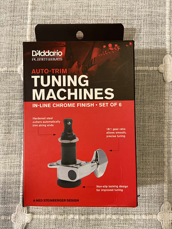 D'Addario Tuning machines with auto trim Reverb