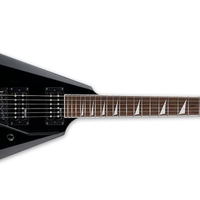ESP LTD Arrow-200 Black V Body Electric Guitar-SN4527 image 1