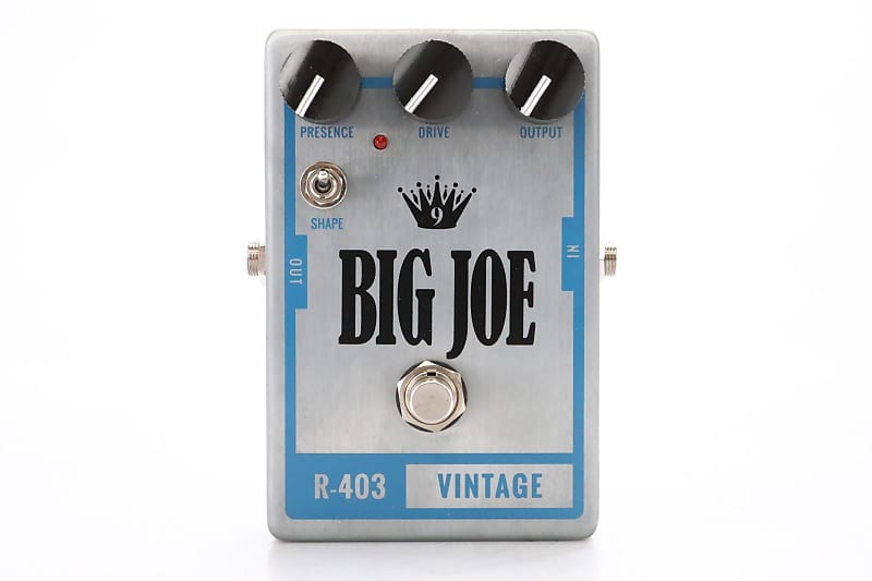 Big Joe Stomp Box Company Vintage R-403 Overdrive Guitar Effects Pedal  #49496