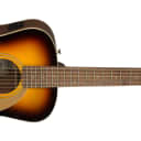 Fender California Series Malibu Player Acoustic Electric Guitar in Sunburst