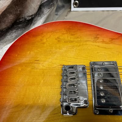 James Tyler Mongoose Special Semi-Hollow Body Singlecut Guitar with Case 2011 Faded Cherry Sunburst image 6