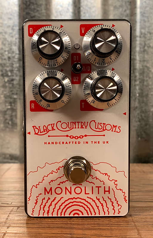 Laney Black Country Customs Monolith Distortion Guitar Effect Pedal BCC-Monolith image 1