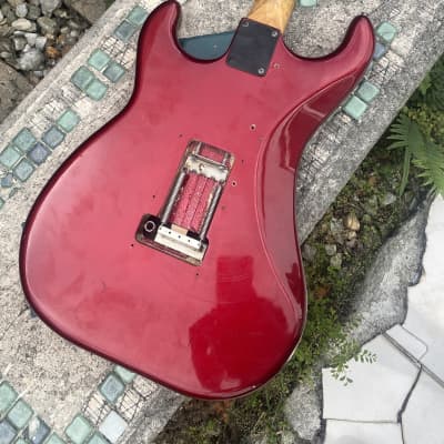 Kramer USA Pacer Deluxe Floyd Rose D series 1985 - Candy Red image 3