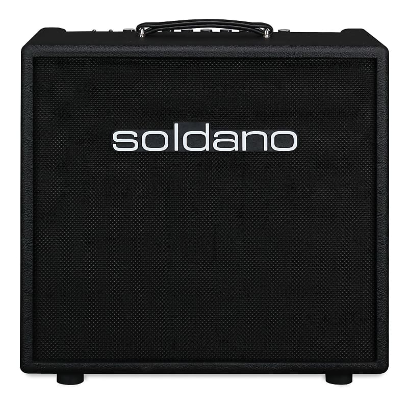 Soldano SLO-30 112 30 Watt 1 x 12" 2-Channel Tube Guitar Combo Amplifier – Black image 1