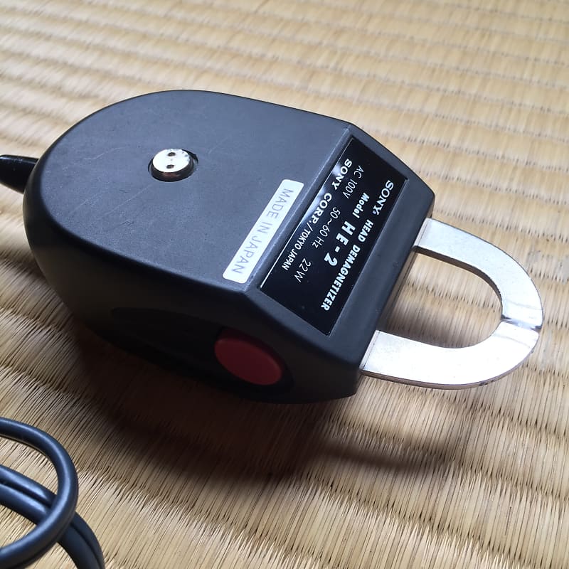 Head Demagnetizer / Degausser - Sony HE-2 - Cassette Tape & Reel to Reel  Recorder TEAC Tascam AKAI