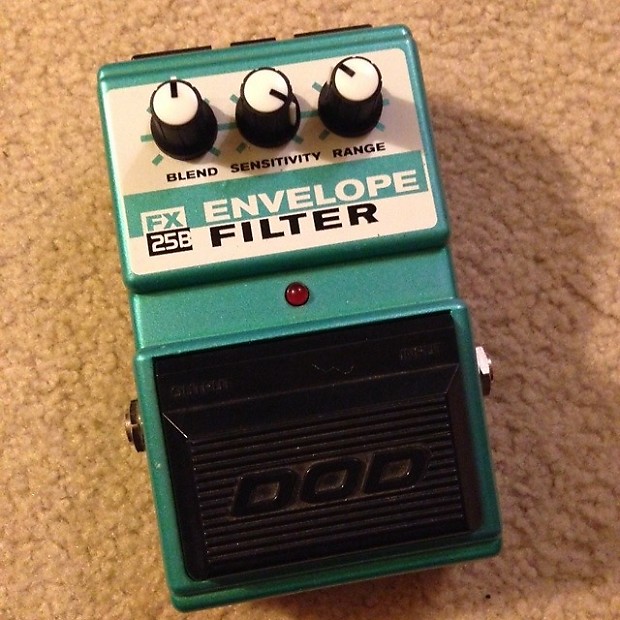 ギター DOD FX-25B ENVELOPE FILTER DOD FX25B Envelope Filter Pedal | Reverb
