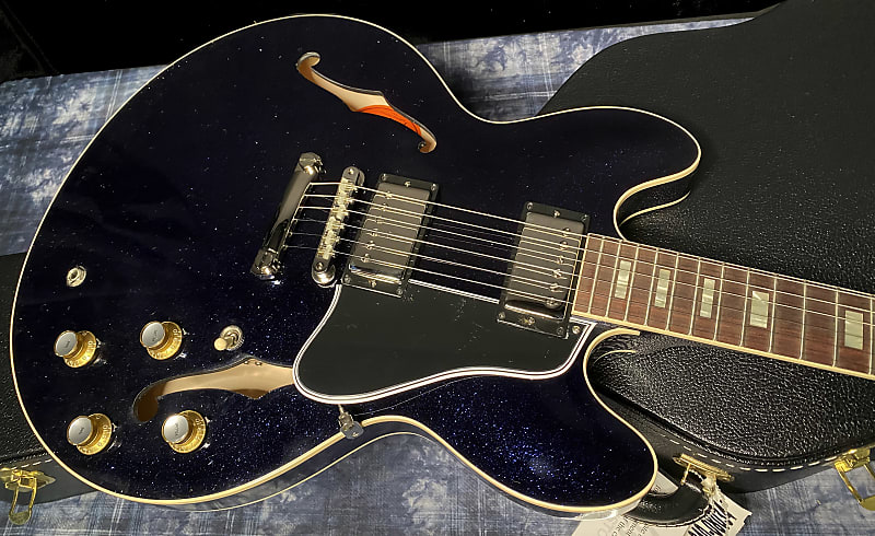 NEW! 2023 Gibson Custom Shop 1964 ES-335 Reissue - Brunswick Blue -  Authorized Dealer - 7.6 lbs - In-Stock G02088
