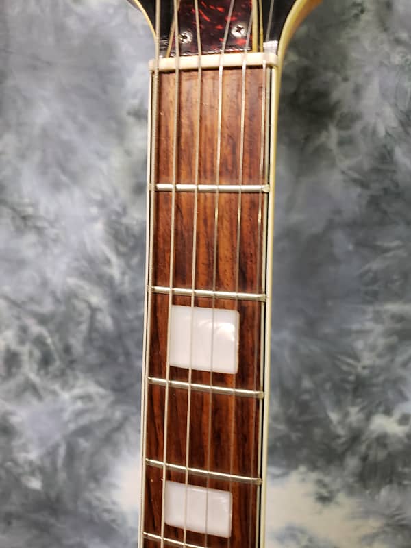 1968 Aria Diamond Model 1202T Thinline Sunburst 335 Style