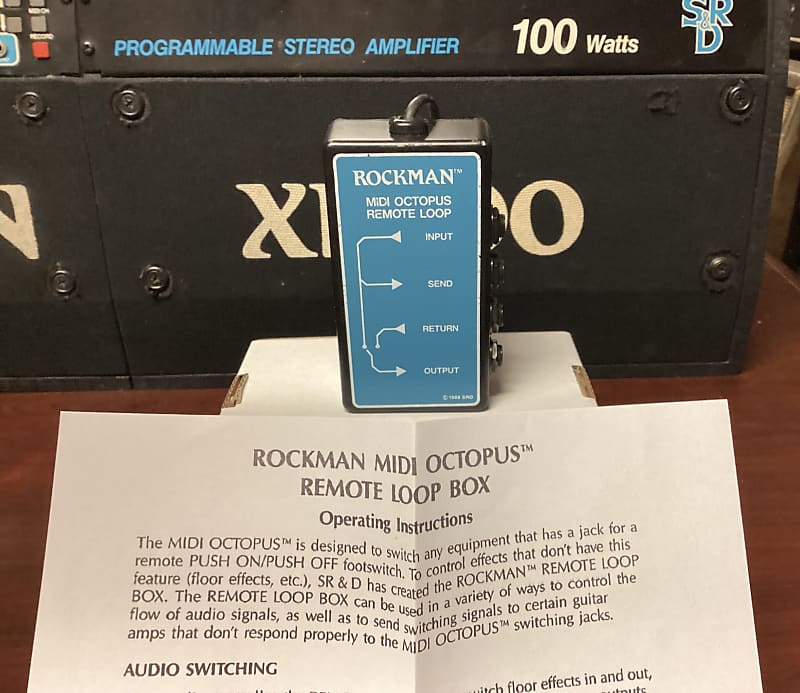 Rockman Midi Octopus Remote Loop | Reverb