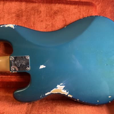 Fender Precision Bass 1965 Lake Placid Blue Custom Colour image 11