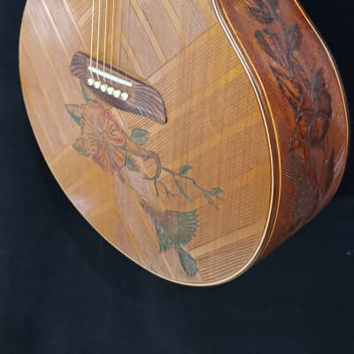 Blueberry  NEW IN STOCK Handmade Acoustic Guitar Grand Concert image 9