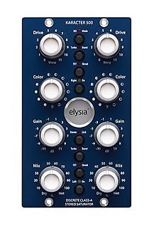 Elysia karacter 500 2-Channel 500 Series Saturator Module