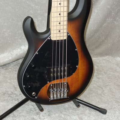 NEW! Sterling by Music Man RAY5-LH-M1 StingRay in sunburst finish Ray5 lefty image 3