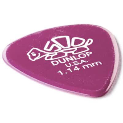 Dunlop 41R1.14 Pink Delrin Standard 1.14mm Guitar Picks, 72 Pack image 3