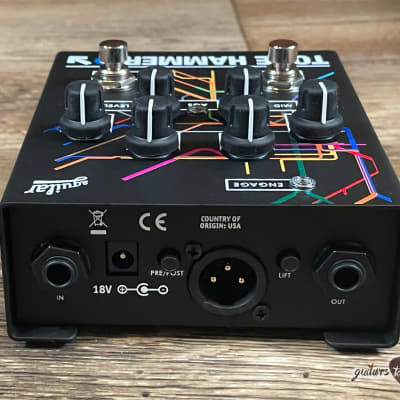 Aguilar Tone Hammer Bass Preamp/DI Limited Edition Subway image 4