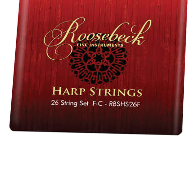 Roosebeck RBSHS26F Harp 26-String Set F - C image 1