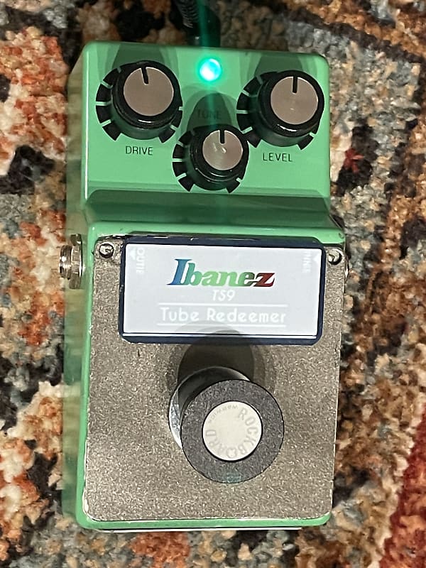 one-of-a-kind Insanely Modified MINT Ibanez TS9 Tube Super Screamer “Tube Redeemer” guitar pedal image 1