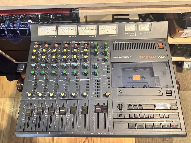 【訳あり】TASCAM　タスカム246 PORTASTUDIO ジャンク Yahoo!オークション -「246」(マルチトラックレコーダー