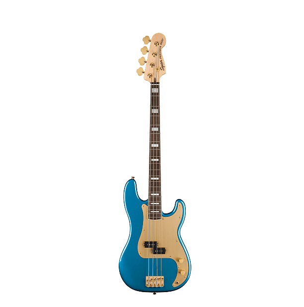 Squier 40th Anniversary Gold Edition Precision Bass 2022 - Present Lake Placid Blue imagen 1