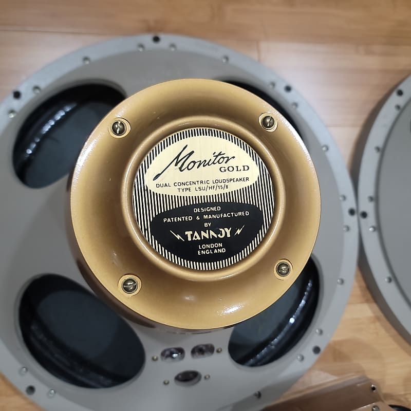TANNOY MONITOR GOLD LSU/HFⅢ.LZ/8/U 2台 Tannoy MONITOR GOLD LSU/HF/Ⅲ.LZ/8 Speaker Unit Pair set of
