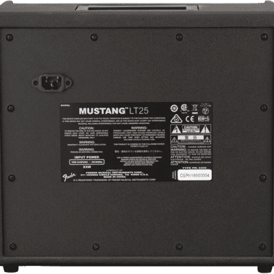 Fender Mustang LT25 25-Watt 1x8" Digital Modeling Guitar Combo 230V image 4