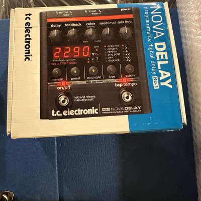 Nova Delay【Gold32】 TC Electronic Nova Delay - Tonebox.com