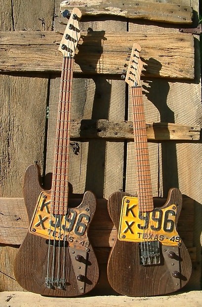 Dismal Ax "Los Tejanos" Road Dog Tele AND Bass (ZZ Top Tribute) image 1