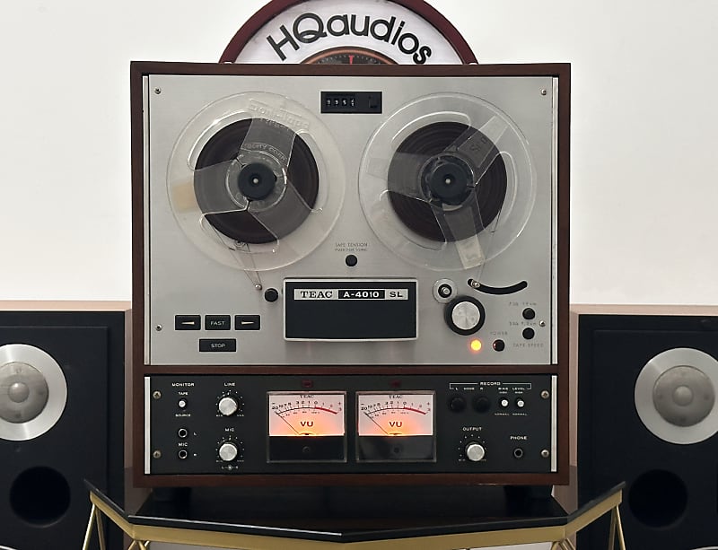 TEAC A-4010SL REEL-TO-REEL TAPE DECK – FULLY RESTORED – 1-YEAR WARRANTY  			