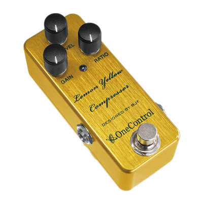 One Control Lemon Yellow Compressor Pedal image 3