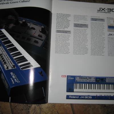 Roland  Keyboard Catalog Vol. 2 Synthesizers and  Keyboards From 1999 image 2