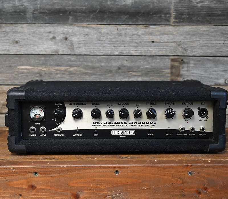 13207) Behringer Ultra Bass BX3000T Bass Amp Head | Reverb