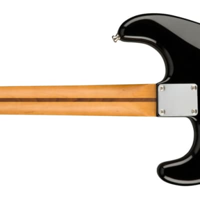 Fender Tom Morello Signature Stratocaster Electric Guitar, Rosewood FB, Black image 3