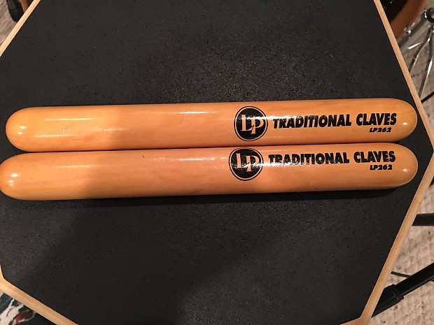 Latin Percussion LP262 Traditional Clave Pair image 1