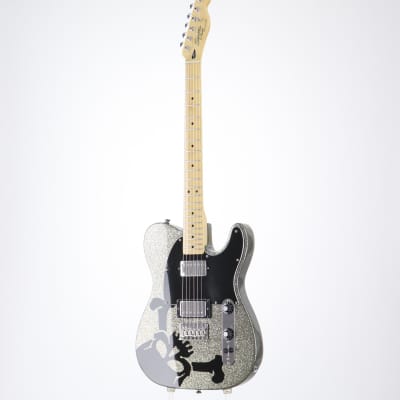 Squier by Fender HARUNA TELECASTER Skullsilver Dark Silver