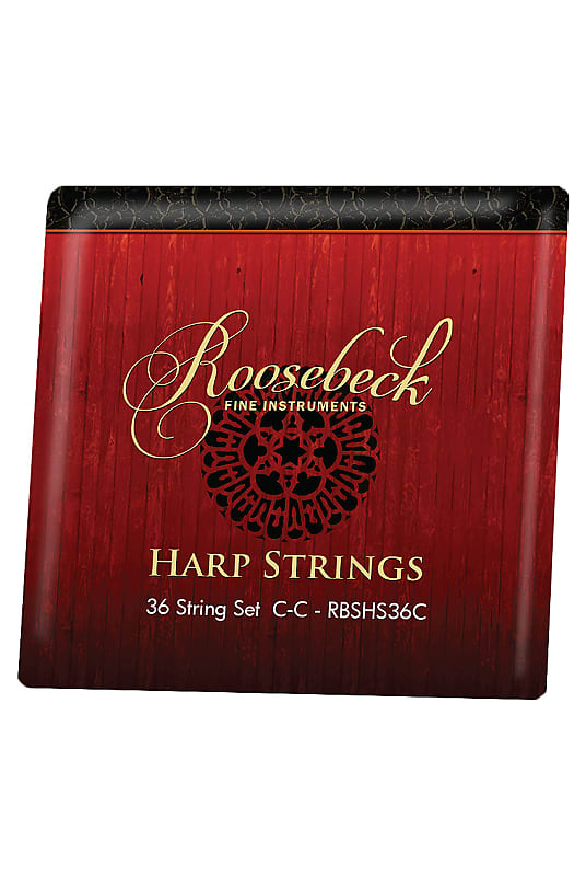 Roosebeck Harp 36 String Set C thru C Color Coded image 1