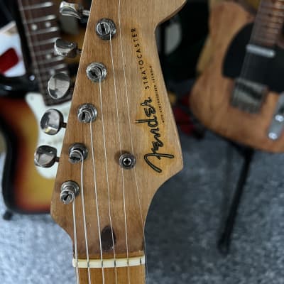 Fender Stratocaster 1954 ; 1955 - 1/55 TG neck and 11/54 body - Sunburst image 9