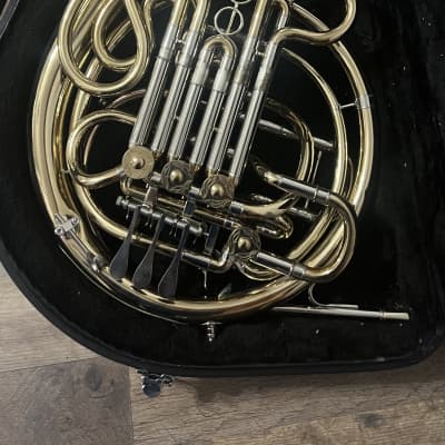 Holton H200 Full Double Descant Horn in Bb and F Alto NICE Holton H200 Full Double Descant Horn in Bb and F Alto NICE