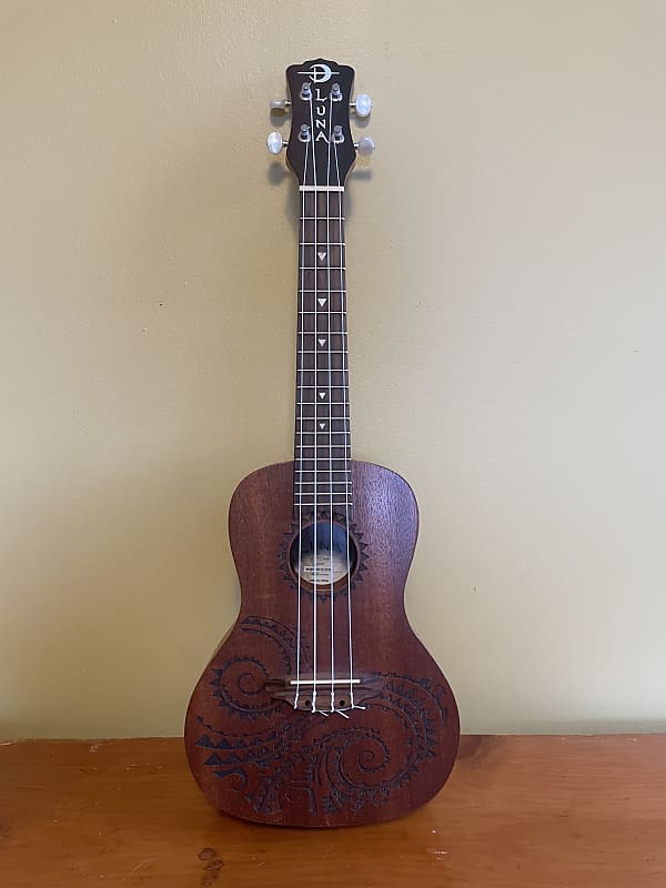 Luna Uke Tc Mahogany 2010s Mahogany Reverb