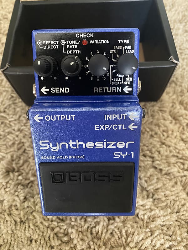 Boss SY-1 Synthesizer | Reverb