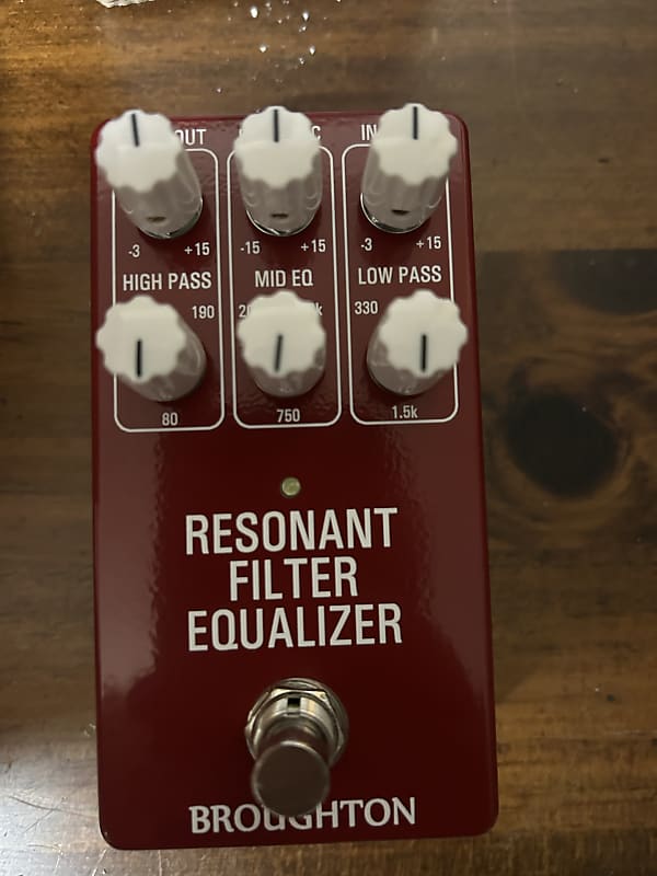 Broughton Audio Resonant filter equalizer 2023