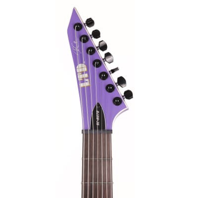 ESP LTD Stephen Carpenter Signature 7-String SC-607 Baritone Purple Satin image 4