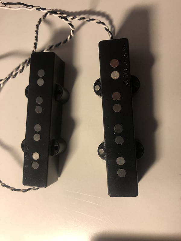 Jazz Bass Pickup Delano JC 4 AL/M2 split coil Alnico 5 hum Reverb