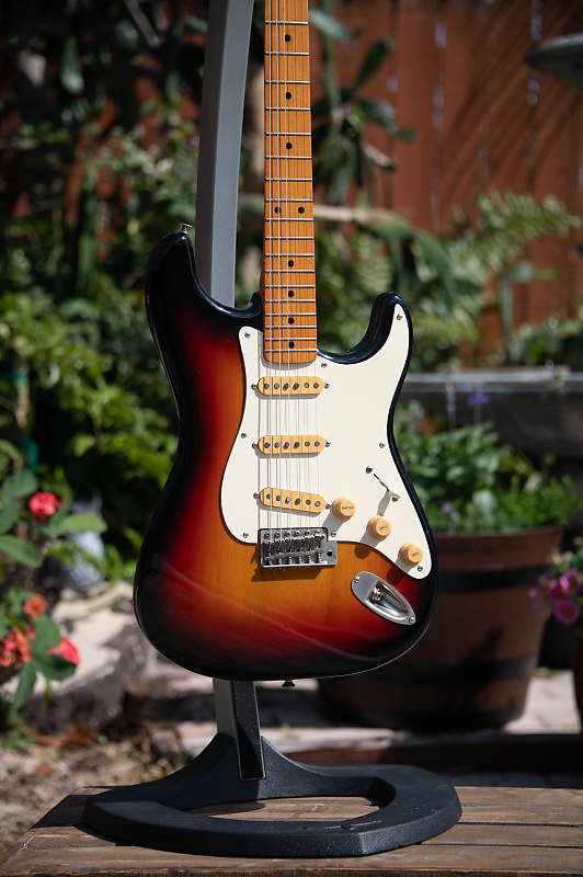 1980s Yamaha SR-450S Super R'nroller '50s Vibe Stratocaster