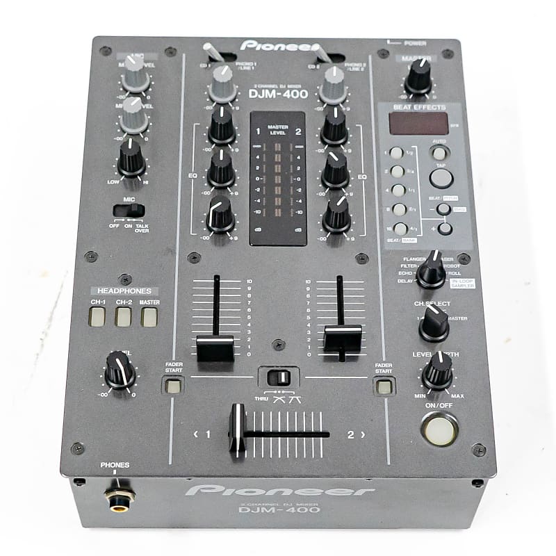 Pioneer DJM-400 2 Channel Mixer with 2 CDJ-1000MK2 and Road Case