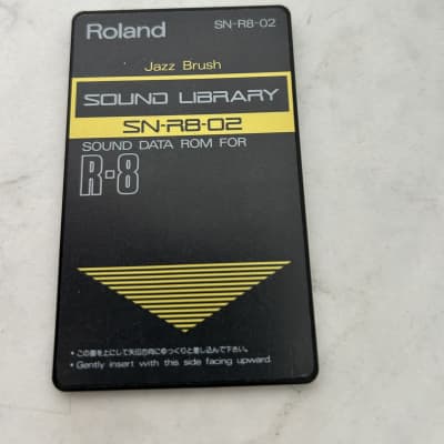Roland SN-R8-02 Jazz Brush 1990s - Black