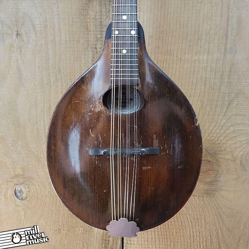 Gibson Junior Mandolin Style A-Jr Vintage 1920s Kalamazoo, USA w/  Carbon Fiber Case