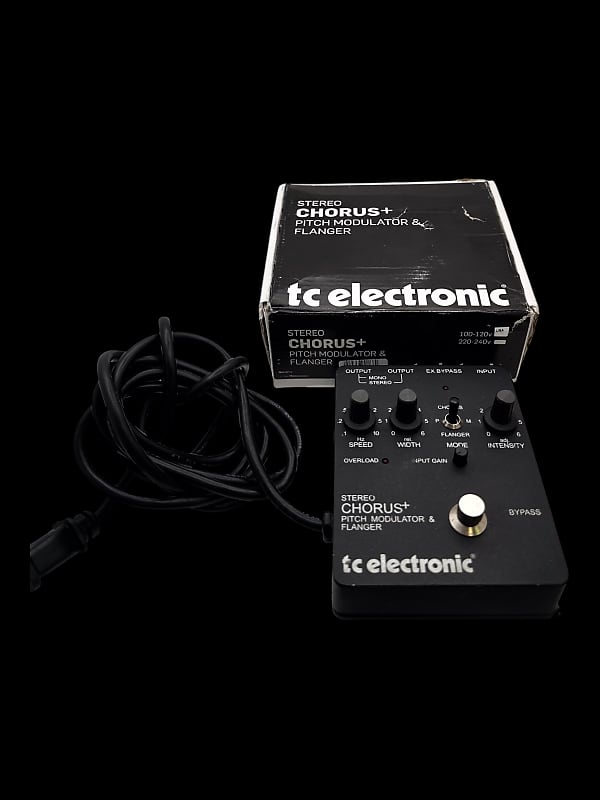 【大幅値下げ！】t.c. electronic Stereo Chorus+ TC Electronic Stereo Chorus + Pitch Modulator & Flanger 1991