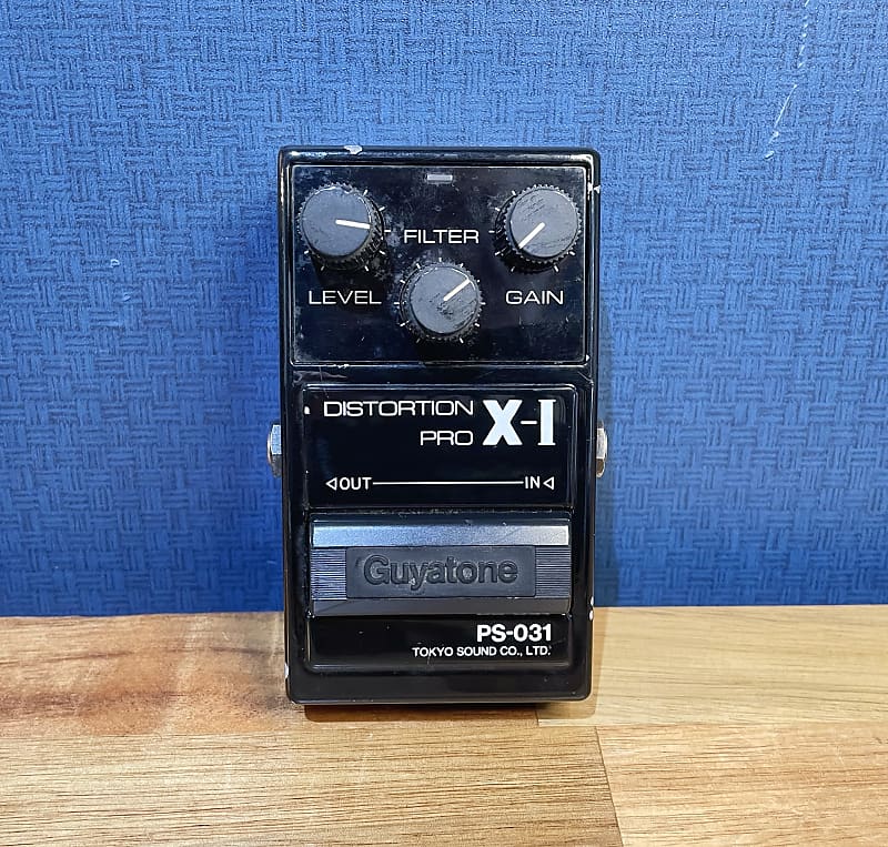 Guyatone PS-031 Distortion PRO X-1 Proco RAT LM308 80's Made in Japan MIJ