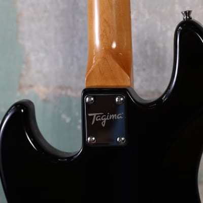 Tagima TW-73 Electric Bass Guitar - Classic Black image 8