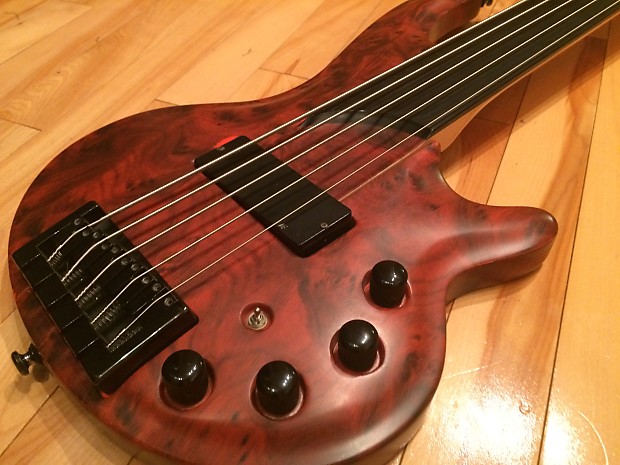 Cort Curbow 5 String Fretless Bass Guitar | Reverb
